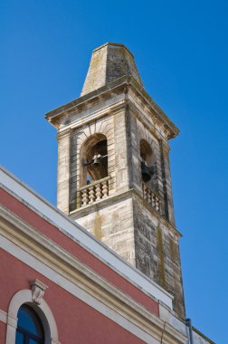 st. chiara Kilisesi. Noci. Puglia. İtalya.