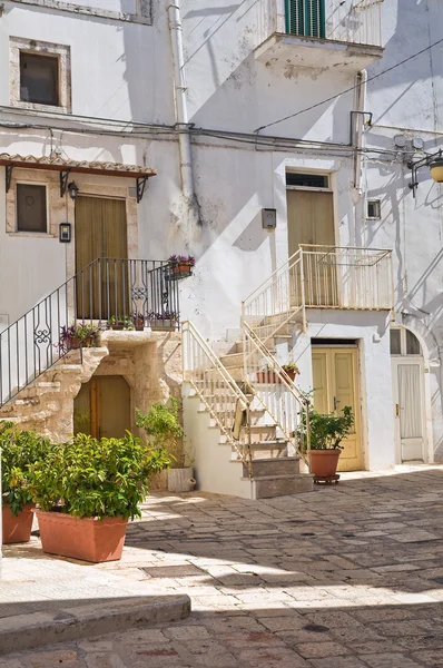 Alleyway. Noci. Puglia. Italy. — Stock Photo, Image