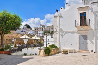 alleyway. Monte sant'angelo. Puglia. İtalya.
