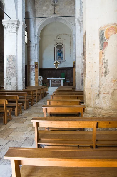 Igreja de Santa maria maggiore. Monte sant'angelo. Puglia. Itália. — Zdjęcie stockowe
