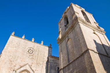 st. benedetto Kilisesi. Monte sant'angelo. Puglia. İtalya.
