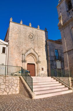 st. benedetto Kilisesi. Monte sant'angelo. Puglia. İtalya.
