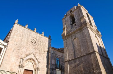 st. benedetto Kilisesi. Monte sant'angelo. Puglia. İtalya.