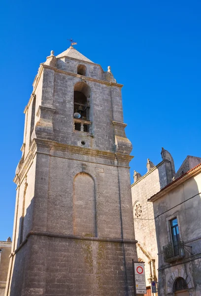 Igreja de São Benedito. Monte Sant 'Angelo. Puglia. Itália . — Fotografia de Stock