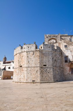 Conversano Castle. Puglia. İtalya.
