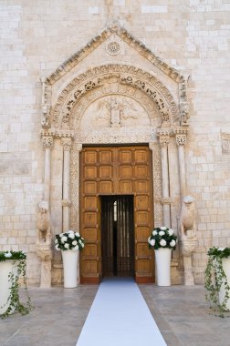 Bazilika Katedrali Conversano. Puglia. İtalya.