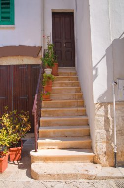 alleyway. Conversano. Puglia. İtalya.