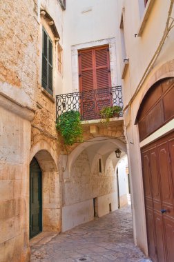 alleyway. Conversano. Puglia. İtalya.