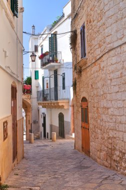 alleyway. Conversano. Puglia. İtalya.
