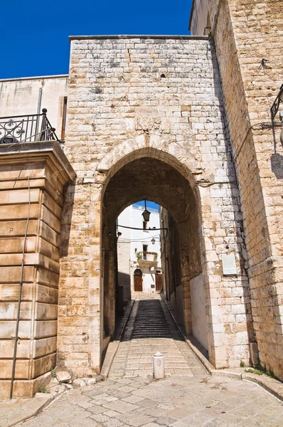 Porta della Gabella. Conversano. Puglia. Italia . — Foto Stock