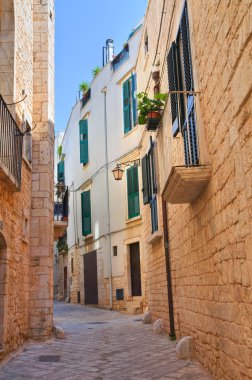 alleyway. Conversano. Puglia. İtalya.
