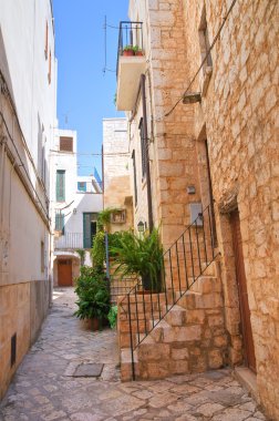 alleyway. Conversano. Puglia. İtalya.