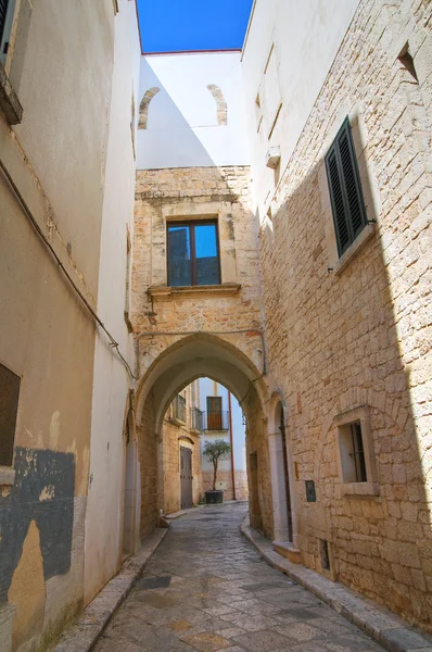 Alleyway. Conversano. Puglia. Italy. — Stock Photo, Image