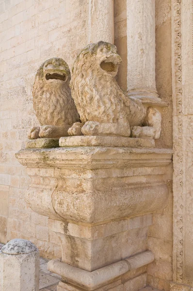 Igreja de São Benedito. Conversa. Puglia. Itália . — Fotografia de Stock