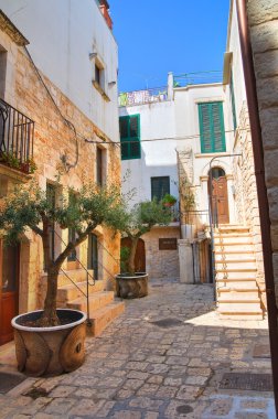 alleyway. Conversano. Puglia. İtalya.