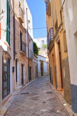 alleyway. Conversano. Puglia. İtalya.