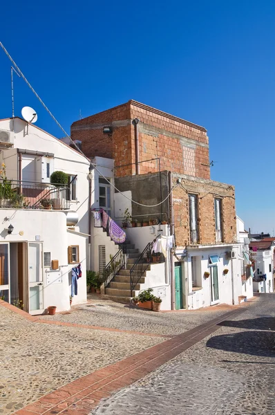 Steegje. Pisticci. Basilicata. Italië. — Stockfoto