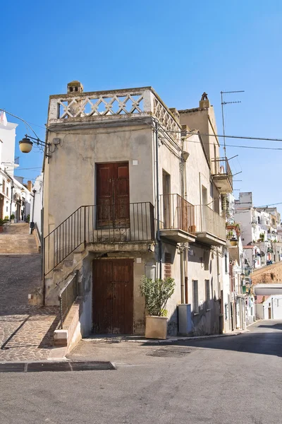 Pe alee. Pisticci. Basilicata. Italia . — Fotografie, imagine de stoc