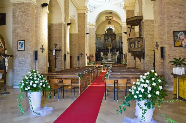 Mother Church of Pisticci. Basilicata. Italy. — Stock Photo, Image