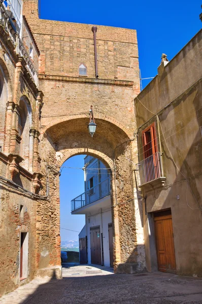 Porta della piazzolla. Pisticci. Basilicata. İtalya. — Stok fotoğraf