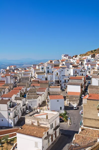 Vista panorámica de Pisticci. Basilicata. Italia . —  Fotos de Stock