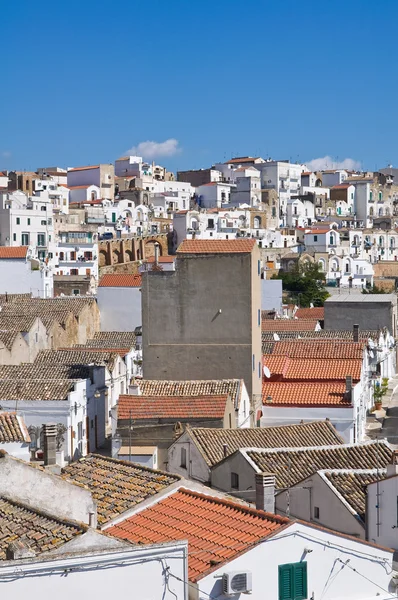 Vista panorámica de Pisticci. Basilicata. Italia . — Foto de Stock