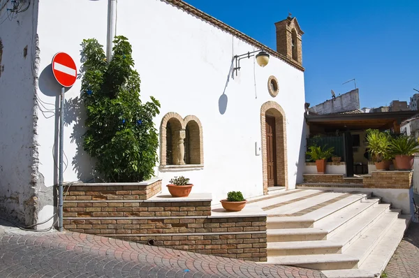 Iglesia de la Virgen de Loreto. Pisticci. Basilicata. Italia . — Foto de Stock