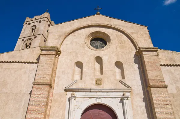 Matka církev pisticci. Basilicata. Itálie. — Stock fotografie