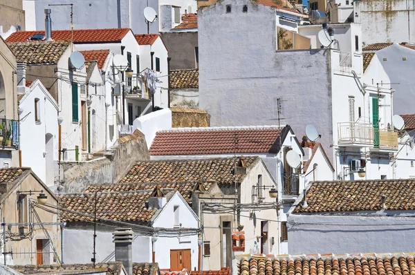 Panoramic view of Pisticci. Basilicata. Italy. — Stock Photo, Image