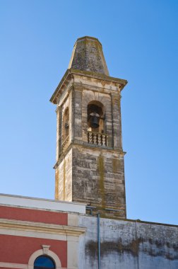 st. chiara Kilisesi. Noci. Puglia. İtalya.