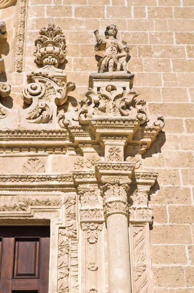 Iglesia de San Leonardo. Manduria. Puglia. Italia . —  Fotos de Stock