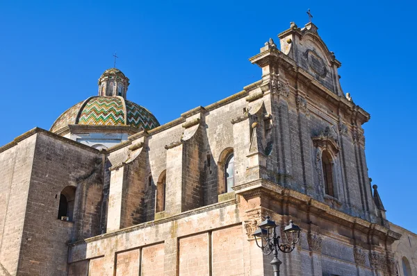 Kostel st. maria di costantinopoli. manduria. Puglia. Itálie. — Stock fotografie