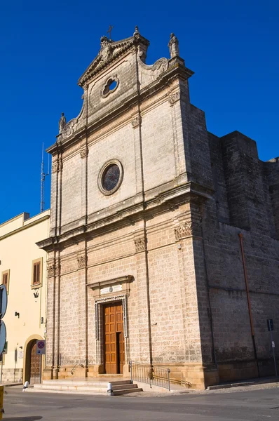 Kostel st. michele. manduria. Puglia. Itálie. — Stock fotografie