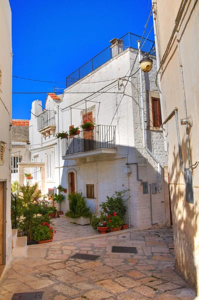 Vicolo. Noci. Puglia. Italia . — Foto Stock