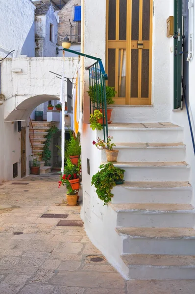 Callejuela. Noci. Puglia. Italia . — Foto de Stock