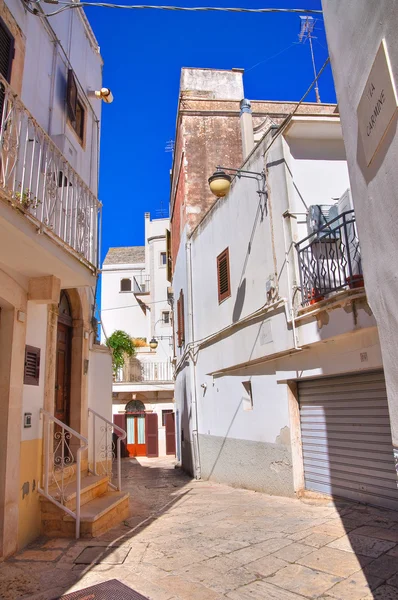 Callejuela. Noci. Puglia. Italia . — Foto de Stock