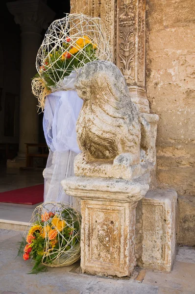 Mother Church of Manduria. Puglia. Italy. — Stock Photo, Image