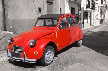 alleyway. Pisticci. Basilicata. İtalya.