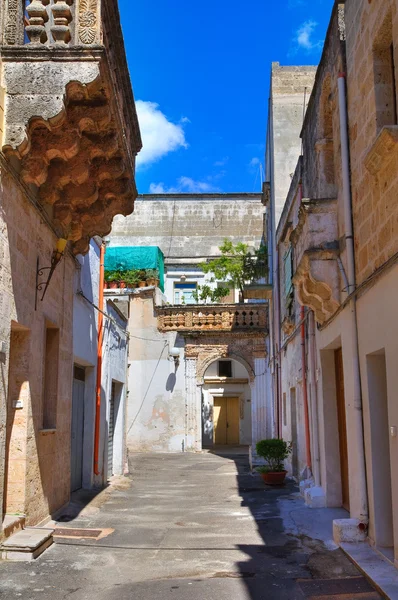 Gasse. maruggio. Apulien. Italien. — Stockfoto