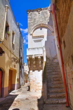 alleyway. Maruggio. Puglia. İtalya.