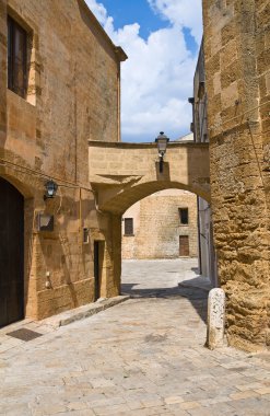 alleyway. Mesagne. Puglia. İtalya.