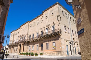 Imperiali-filotico Sarayı. manduria. Puglia. İtalya.