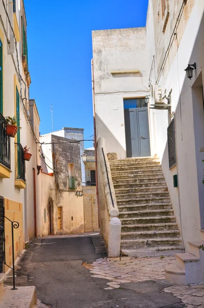 Steegje. Manduria. Puglia. Italië. — Stockfoto