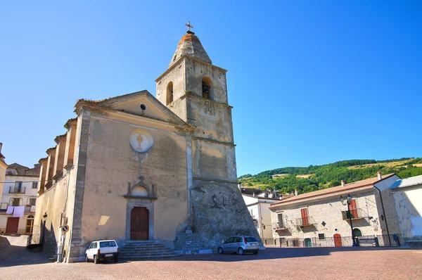 Igreja Matriz. Alberona. Puglia. Itália . — Fotografia de Stock