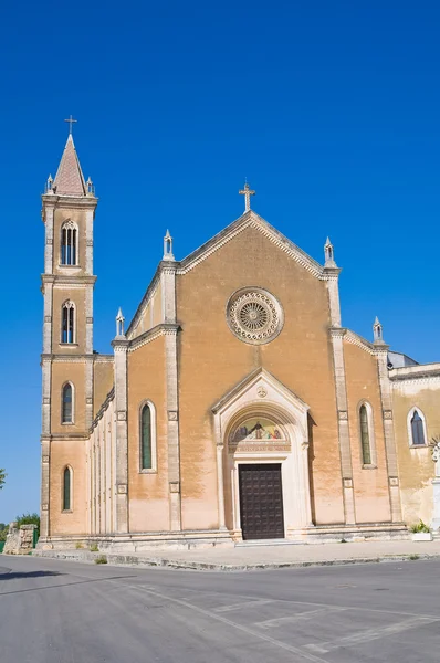 Kerk van st. antonio. Manduria. Puglia. Italië. — Stockfoto