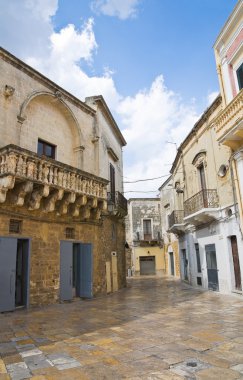 alleyway. Mesagne. Puglia. İtalya.