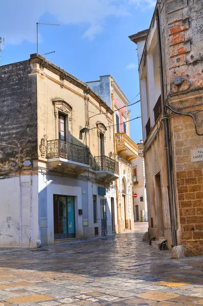 Alleyway. Mesagne. Puglia. İtalya. — Stok fotoğraf