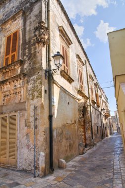 alleyway. Mesagne. Puglia. İtalya.