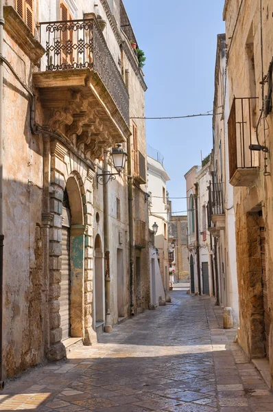 Alleyway. Mesagne. Puglia. İtalya. — Stok fotoğraf
