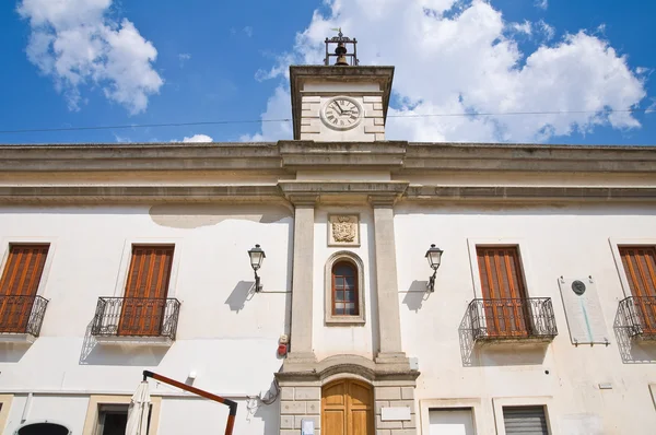 Biblioteka miejska. Mesagne. Puglia. Włochy. — Zdjęcie stockowe